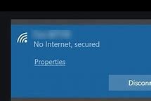 Laptop Tidak Bisa Connect Wifi Windows 10 No Internet Secured